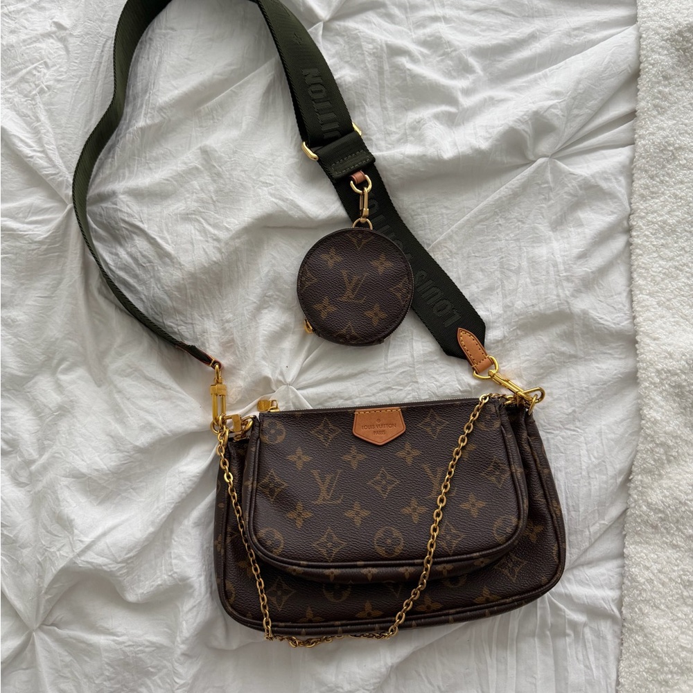 Louis Vuitton Brown Monogram Multi Pochette Bag